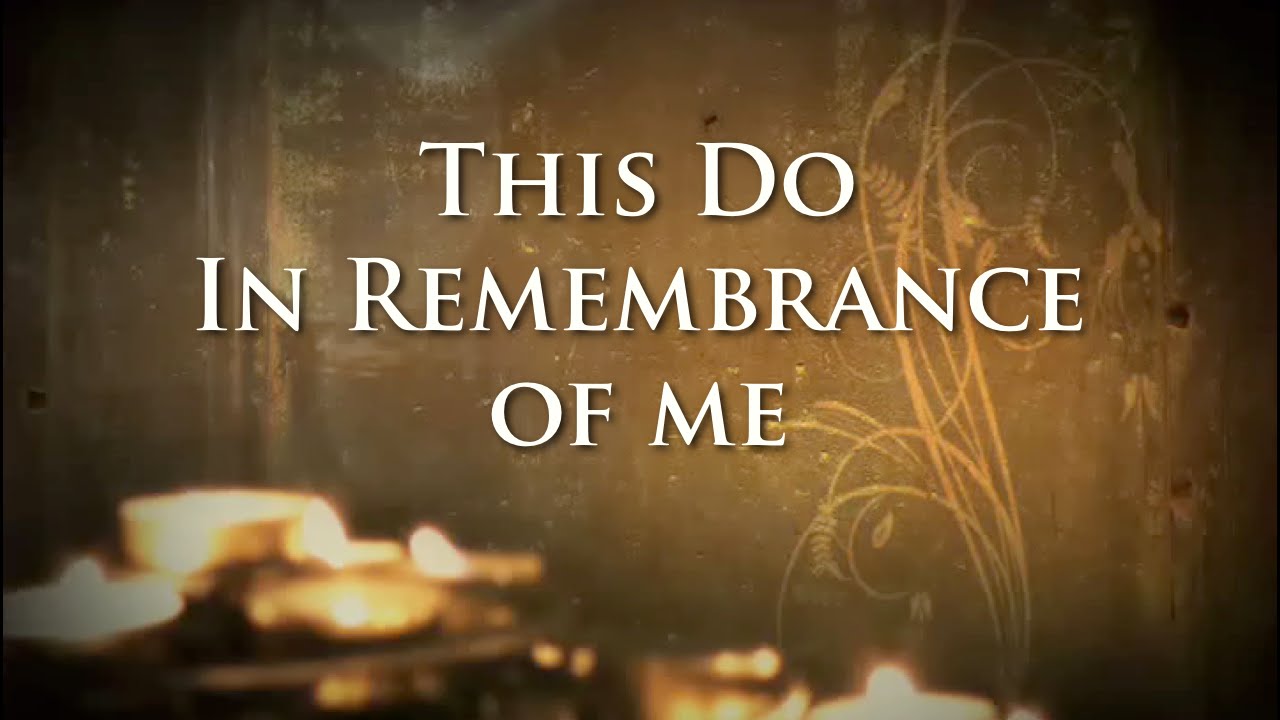 This is a special performance of This Do in Remembrance of Me by the Chancel Choir at Faith Lutheran Church in Okemos, Michigan.