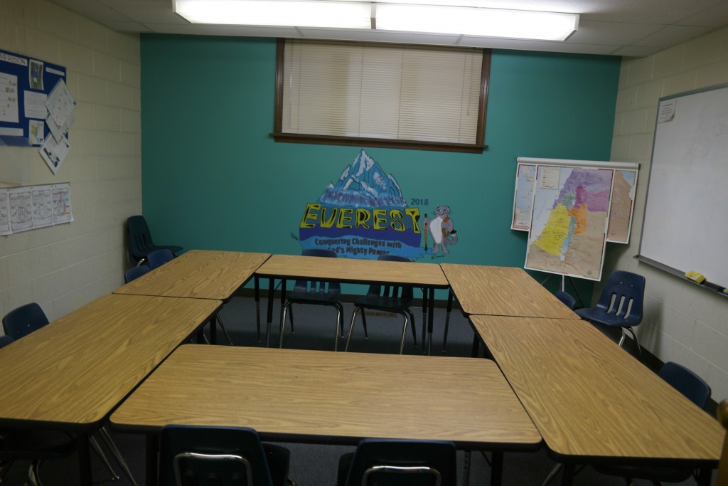 This is one of the Classrooms at Faith Lutheran Church in Okemos, MIchigan