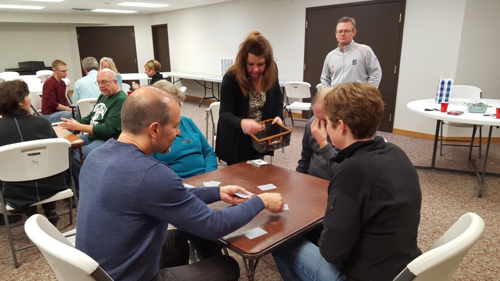 Euchre Tournament hosted by the Membership Development Committee on February 26, 2016
