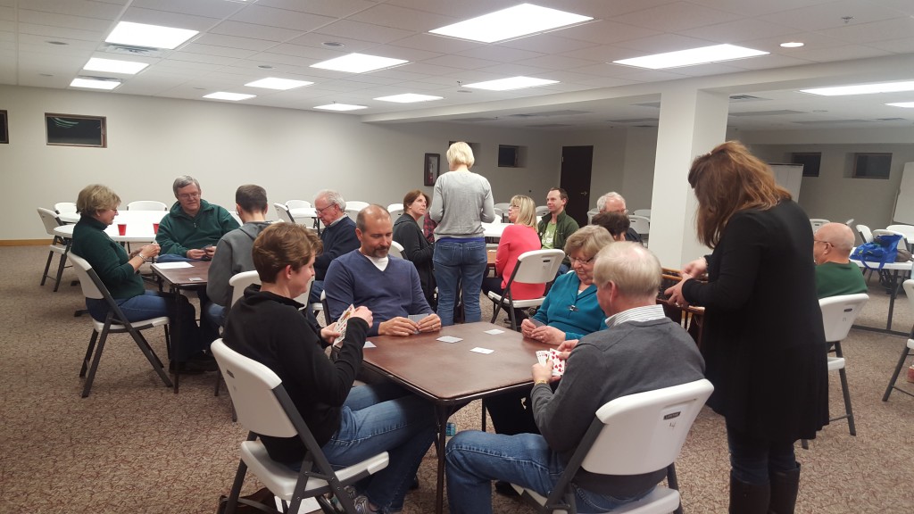 Euchre Tournament hosted by the Membership Development Committee on February 26, 2016